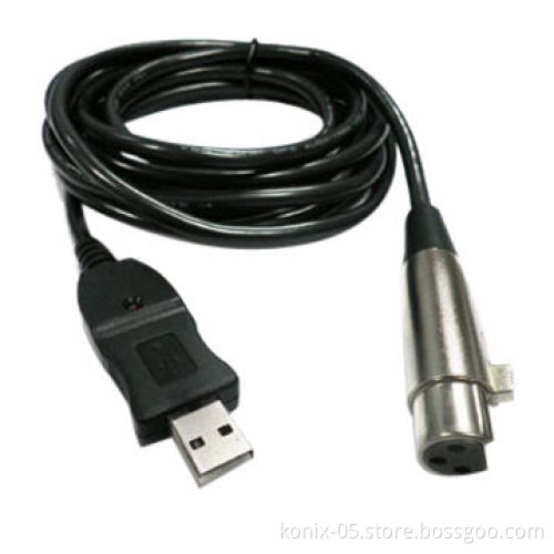 USB Microphone Link Cable, Supports Microsoft's Windows XP, Vista, Windows7 and Vista OS